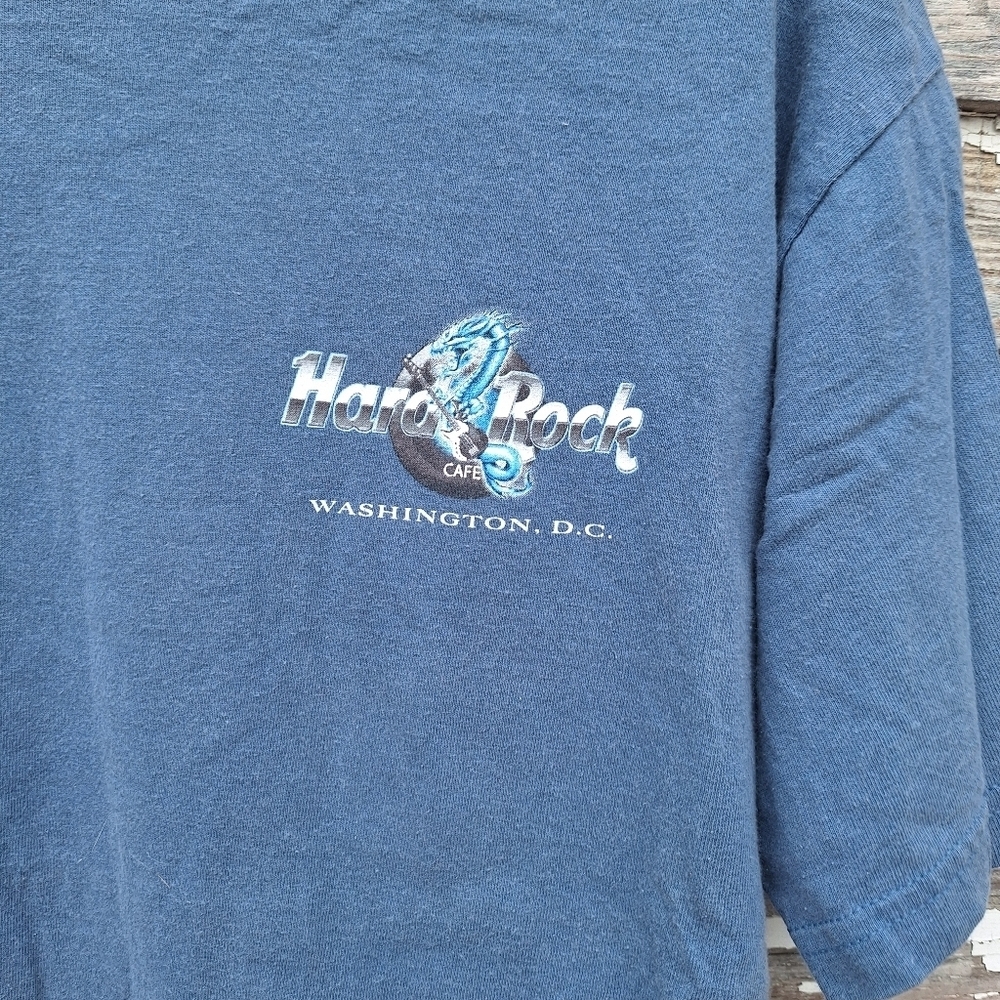 🌟 Hard Rock Cafe Washington DC Tshirt Size Medium - Picture 2 of 4